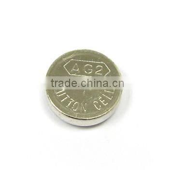 AG2 1.5v 26mAh Alkaline button cell battery