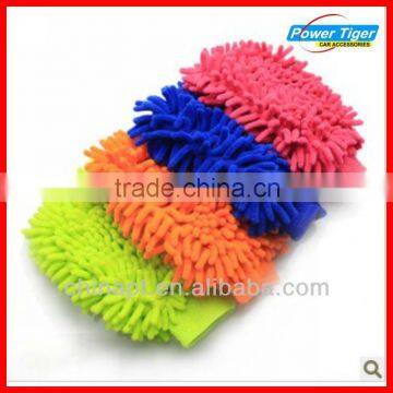 Double side Chenille car wash glove