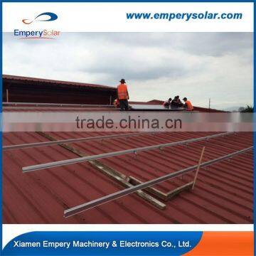 High quality solar panel roof mount / solar mounting bracket / solar mounting system for home use