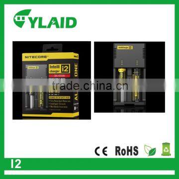 Wholesale Popular Hot Selling Good Quality Nitecore i2 Home Travel Charger for Rechargeable 18650