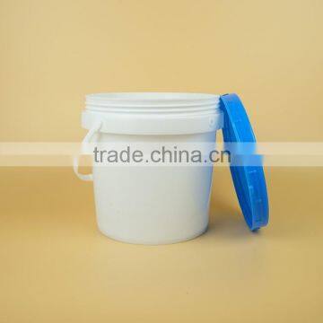 Round 5L Plastic Bucket With Screw Lid, Plastic Handle Pail for Paint, Glue Bucket photo-3