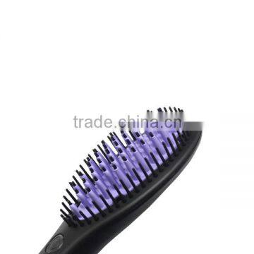 2016 ceramic DA Detangling Hair Brush electric hair smoothing brush straightening brush