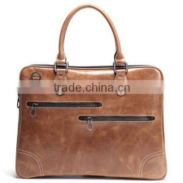 2016 New Design Bulk Buy From China Directly Lady Laptop Bags Genuine Leather Men Hand Bags for Business photo-2