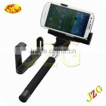 2015 wholesale selfie stick with bluetooth shutter button cheap portable wireless selfie stick monopod for smartphone