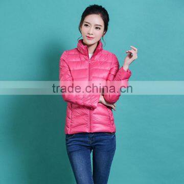 Women European Winter Spring Thin Down Jacket Xxxl