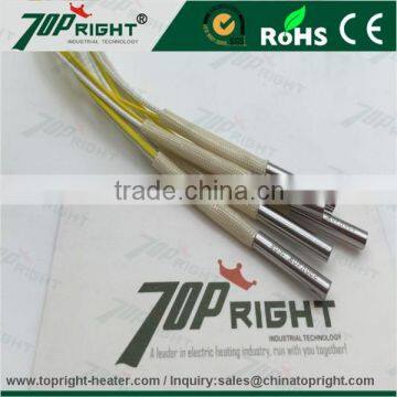 Industrial Cartridge Heater 220v40w dia.4x20mm Cartridge Heating Element with J type thermocouple