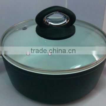 forged die-casting aluminum non-stick casserole &soup pot(F-TG020)