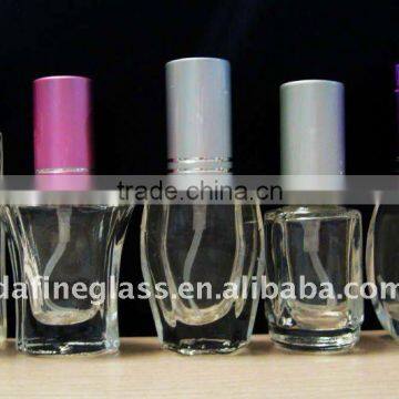 glass empty nail polish bottles /cosmetic bottle wholesaler