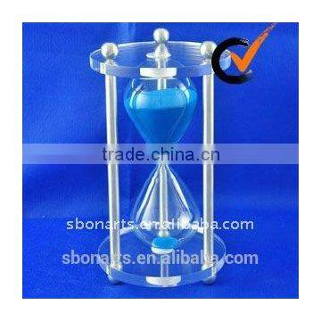 30 minutes arcylic hourglass/sand timer/sand clock