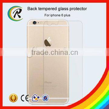 Anti shatter / break rear tempered glass film for iphone 6 Plus/6S Plus back glass protector