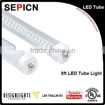 2014 young tube 18w t8 led red tube xxx SMD2835 UL,cUL,DLC,CE,ROHS approved