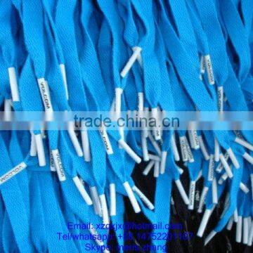 Logo Printed Cellulose Acetate Shoelace Tipping Film Shoelace Tips Ends photo-4