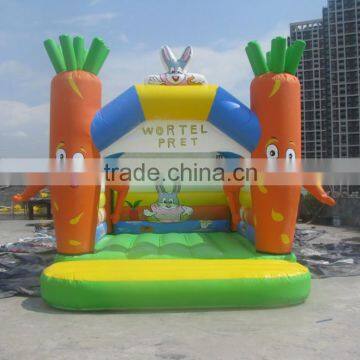 most popular commercial inflatable bouncer castle / inflatable trampoline for sale