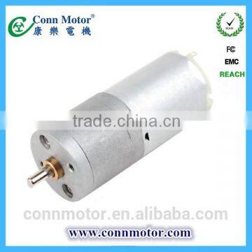 Low Speed Permanent Magnet DC Motor High Torque DC Motor with Gear Reducer