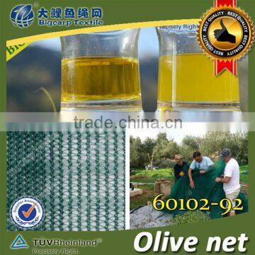 ( 20 years Shanghai factory) New Arrival, green HDPE olive netting 92GSM / 60101-92