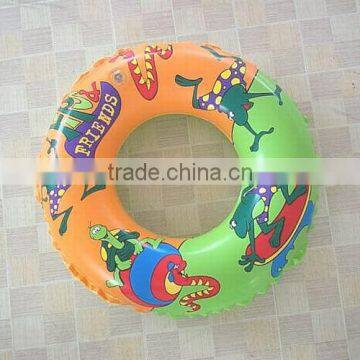 New Colorful Children Kids PVC Inflatable Swimming Round Ring Float