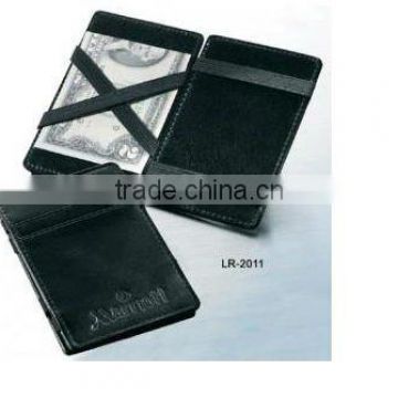 Magic Trick Wallet Black Secret Money Clips Purse New