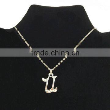 2016 Fashion Alphabet Charms Necklace, A-Z Alphabet charms In fashion Trends