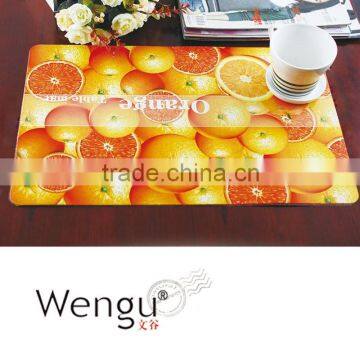 2015 Hot new products plastic mat/ tablemat/PLASTIC placemat supplier and manufacture