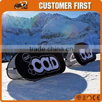 Promotion Superior Quality Spring Up Steel Banner Frame