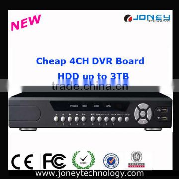 Hot Mini 1U 960H HD 4CH DVR Board