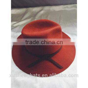 FEDORA HAT WITH LEATHER STRAP photo-2