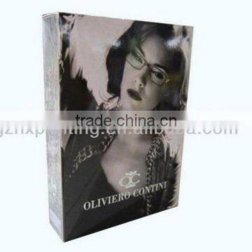 CMYK printed folding valentine's day gift paper box