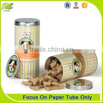 Customized Animal Food Packaging Paper Cardboard Tubes