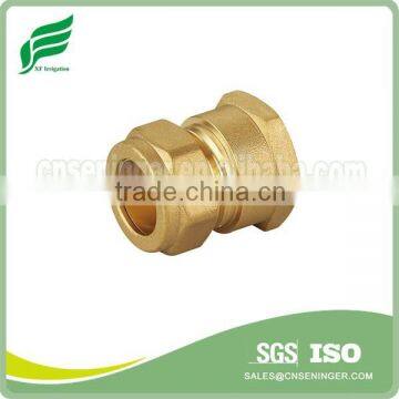 single union Brass straight female coupling