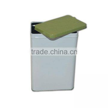 Popular Rectangle Metal Tea Tin Can / Coffee Tin Box/tin Coffee Packaging Box photo-3