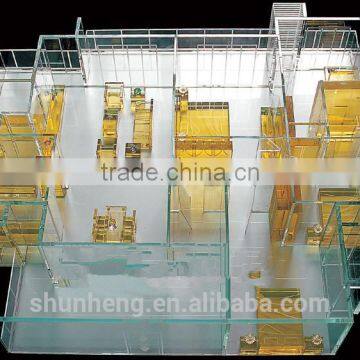 3D Architectural Models for Villa Design, Handmade Maquette Building Scale Model