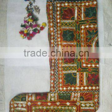 Latest Design Christmas gift bag Indian gypsy embroidery bags