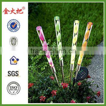 Solar Garden Acrylic String Stakes