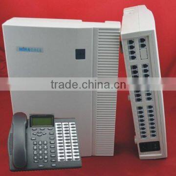 Factory Wholesale 1~8COs 8~32 Lines PBX Miracall PBX Mini PABX System PABX photo-1