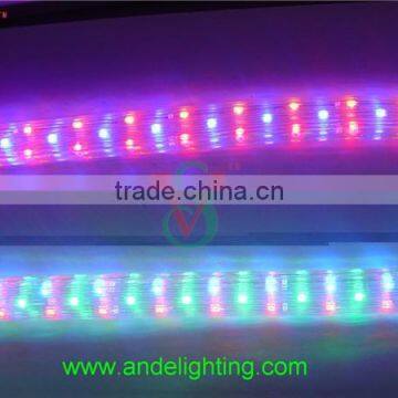 LED Rainbow Rope Light Flat Three Wire Rope Lighting for Outdoor Decoration photo-4