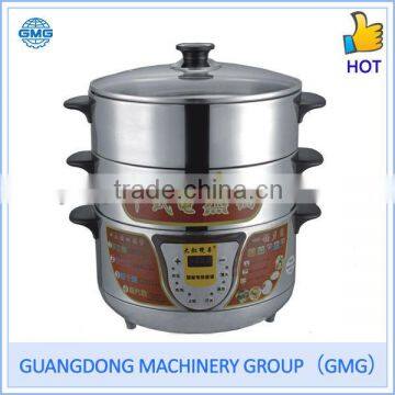 GMG 2015 Digital Display Stainless Steel 14L 1500W Electric Steamer