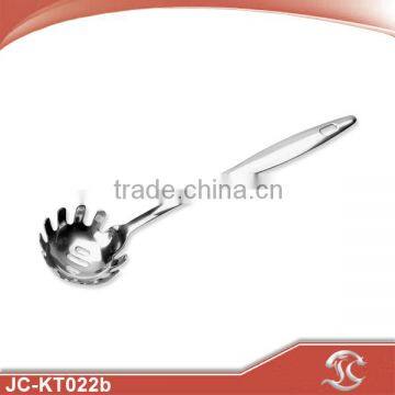 Whole stainless steel heat resistant spaghetti spoon server