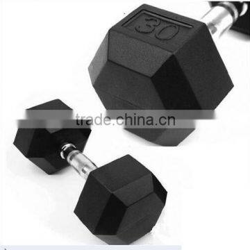 Hex Rubber Dumbbell SKYPE :synsunhotech.industry