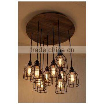 New style metal long wire cage light