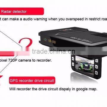 Gps Navigation All Sixe Videos Full HD Car Dvr 170 Degree Wide Angle Recorder With Gps Tracker