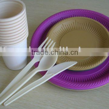 Biodegradable tableware