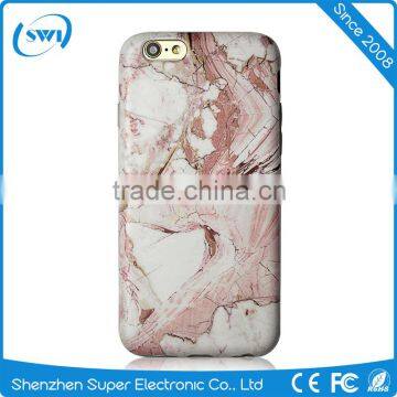 IMD marble cell phone case for iphone 6 4.7 6 plus inch case