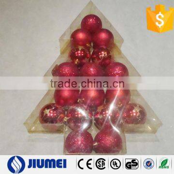 6cm Shinning Color Christmas Tree Ornaments photo-2