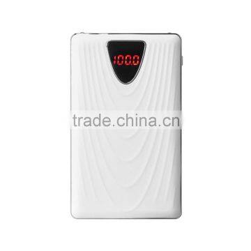 3 USB output LCD display power bank for 2016 market