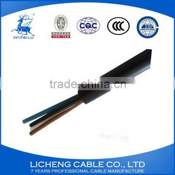 Copper PVC insulated PVC sheathed flexible control cable 3x6mm2 KVV cable