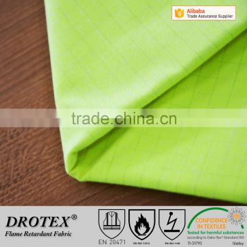 modacrylic fiber fireproof anti-static high visible fabric