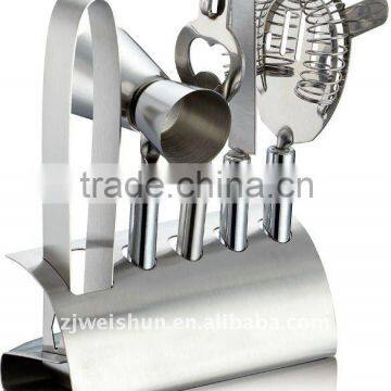 5 pieces stainless steel bar tool set