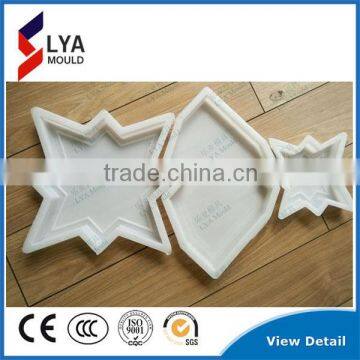 2016 Hot Selling Precast Garden Path Stone Plastic Concrete Pavement Mould photo-4