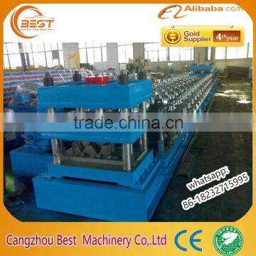 Highway Guardrail road making machine