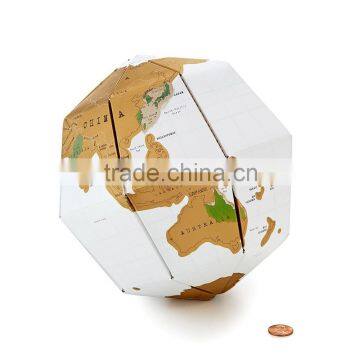 DIY Travel 3D Globe Scratch Map photo-3